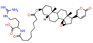 3-(N-Azelayl argininyl)-resibufogenin